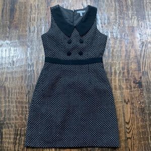 García small black and white dress